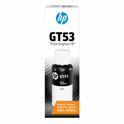 HP GT53 - Botella de Tinta Negra